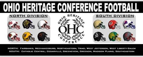 ohio heritage conference|ohio heritage conference football.